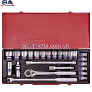 1/2" Bộ tuýp 24 chi tiết 10-32mm Kingtony 4532MR