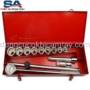 3/4" Bộ tuýp 13 chi tiết 19-41mm Kingtony 6013MR01