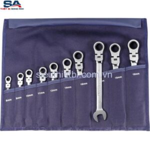 Bộ cờ lê vòng tự động đầu gập 10 chi tiết Garant 614814 10