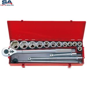 3/4" Bộ tuýp 16 chi tiết 21-50 Kingtony 6316MR