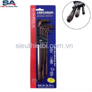 Bộ lục giác 9 cái bông dài Crossman 66-096