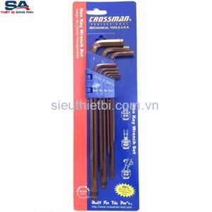 Bộ lục giác bi 9 chi tiết hệ inch Crossman 66-199