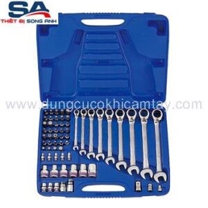 Bộ cờ lê vòng miệng tự động 62 chi tiết Kingtony 91262MR