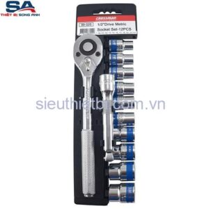 Bộ tuýp 1/2" 12 cái Crossman 99-020