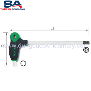 Lục giác chữ L đầu bi 2mm Toptul AGCD0214