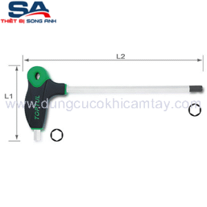 Lục giác chữ T đầu lục giác 12mm Toptul AGHD1227