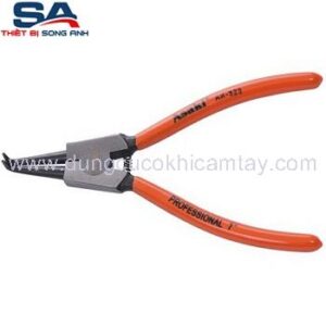 Kìm mở phe ngoài mũi cong 9" Asaki AK-8337
