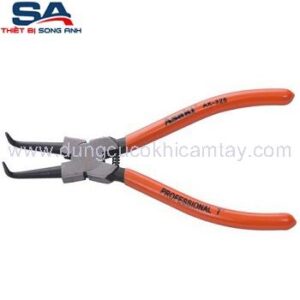 Kìm mở phe trong mũi cong 9" Asaki AK-8351