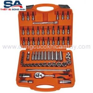 Bộ tuýp 3/8" 61 chi tiết Asaki AK-9753