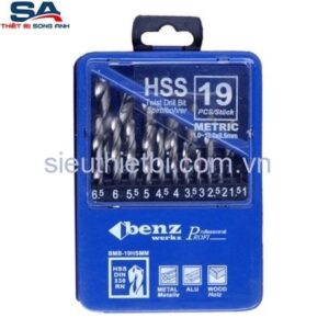 Bộ mũi khoan Benz 1-10mm