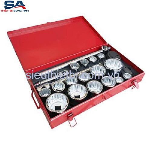 1" Bộ tuýp 21 chi tiết C-Mart K0023