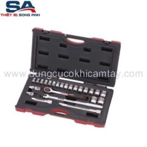 Bộ đầu tuýp 1/2" 24 cái Pard C4241-7