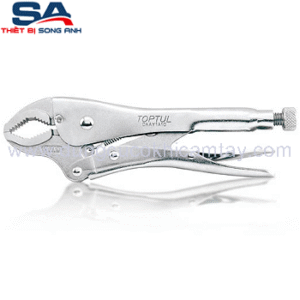 Kềm bấm chết mỏ cong 10" Toptul DAAY1A10