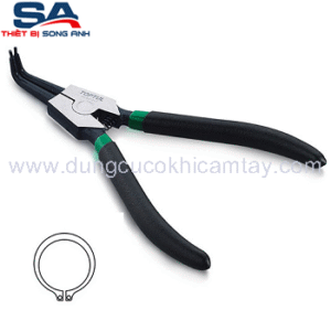 Kìm mở phe ngoài mũi cong 7" Toptul DCAA1207