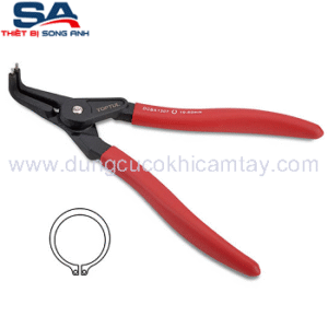 Kềm mở phe ngoài mũi cong 7" Toptul DCBA1307