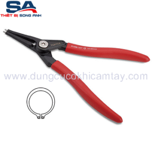 Kềm mở phe ngoài mũi thẳng 5" Toptul DCBB1305