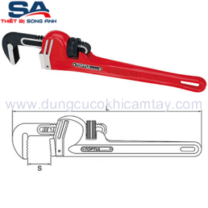 Mỏ lết răng 18" Toptul DDAB1A18