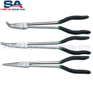 Kiềm gắp dài mũi cong 11" Toptul DFAI1211