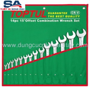 Bộ cờ lê vòng miệng 14 chi tiết Toptul GAAA1408