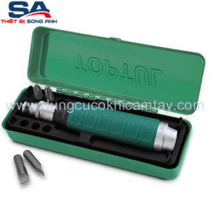 Bộ vít đóng 1/2" 6 chi tiết Toptul GAAD0602