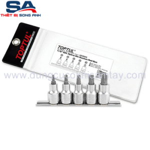 Bộ đầu tuýp bông 1/2" 5 chi tiết Toptul GAAG0501