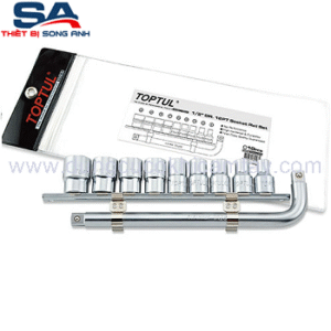 Bộ cần tuýp 1/2" 10 chi tiết Toptul GAAG1007