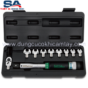 Bộ cần xiết lực 3/8" 10 chi tiết Toptul GAAI1001