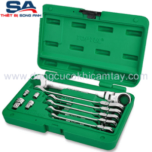 Bộ cờ lê vòng miệng tự động 10 chi tiết Toptul GAAI1003