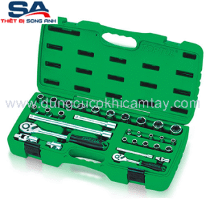 1/4" & 1/2" Bộ đầu tuýp 31 chi tiết Toptul GAAI3101