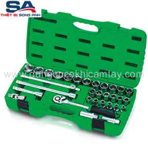 Bộ đầu tuýp 1/2" 31 chi tiết Toptul GAAI3103