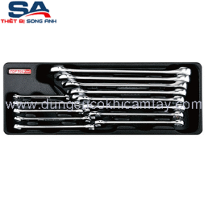 Bộ cờ lê vòng miệng 13 chi tiết hệ inch Toptul GBAT1302