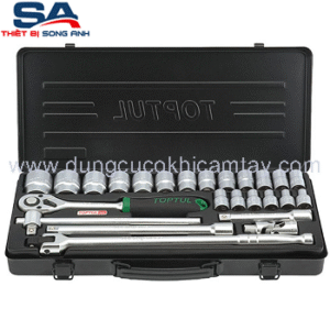 Bộ tuýp 1/2" 25 chi tiết Toptul GBB2515