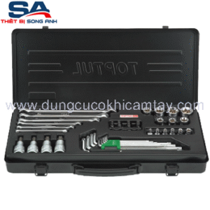 Bộ dụng cụ 3/8" 40 chi tiết Toptul GRB4006