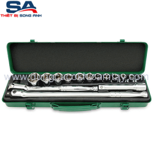 Bộ tuýp lục giác 1/2" 15 chi tiết Toptul GCAD1508