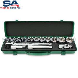 Bộ tuýp lục giác 1/2" 16 chi tiết Toptul GCAD1603