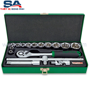 Bộ tuýp 1/2" 16 chi tiết Toptul GCAD1608