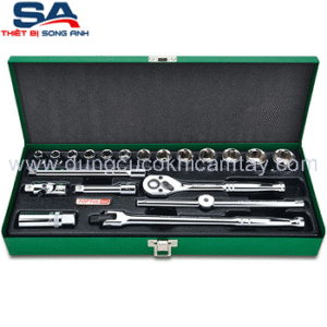 Bộ tuýp 3/8" 20 chi tiết Toptul GCAD2001