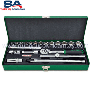 Bộ tuýp lục giác 3/8" 20 chi tiết Toptul GCAD2004