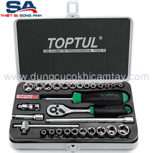 Bộ tuýp 1/4" 29 chi tiết Toptul GCAD2902