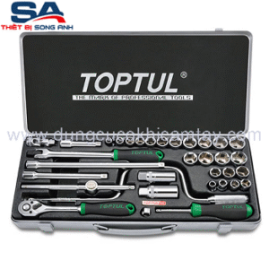 Bộ tuýp lục giác 3/8" 34 chi tiết Toptul GCAD3403