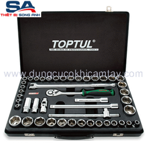 Bộ tuýp 1/2" 46 chi tiết Toptul GCAD4601