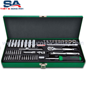 Bộ tuýp 12 cạnh 1/4" 50 chi tiết Toptul GCAD5008