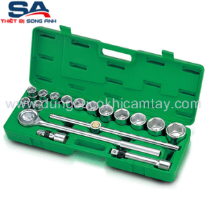 Bộ đầu tuýp 3/4" 17 chi tiết Toptul GCAI1702
