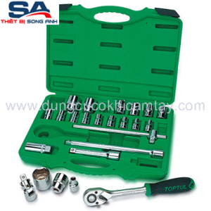 Bộ đầu tuýp 1/2" 24 chi tiết Toptul GCAI2410