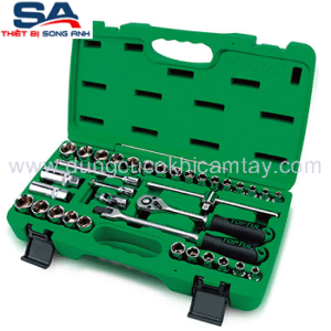 Bộ đầu tuýp 3/8" 35 chi tiết Toptul GCAI3501