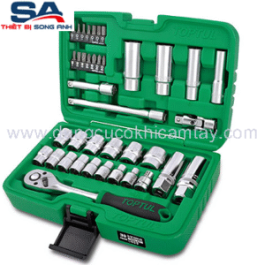 Bộ đầu tuýp 3/8" 39 chi tiết Toptul GCAI3902