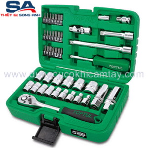 Bộ đầu tuýp 3/8" 45 chi tiết Toptul GCAI4501