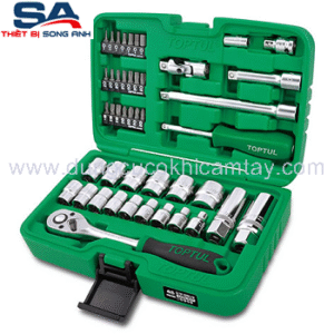 Bộ đầu tuýp 3/8" 45 chi tiết Toptul GCAI4503