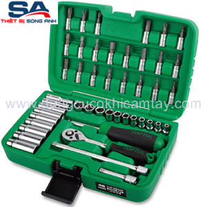 Bộ tuýp 1/4" 46 chi tiết Toptul GCAI4601