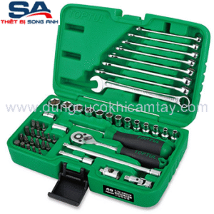 Bộ đầu tuýp 1/4" 49 chi tiết Toptul GCAI4901